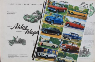 Herba "Alte Autos, schnelle Wagen" Automobile-Scrapbook 1969 (3337)